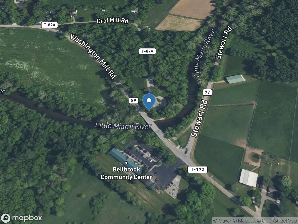 Little Miami River near Washington Mills OH location