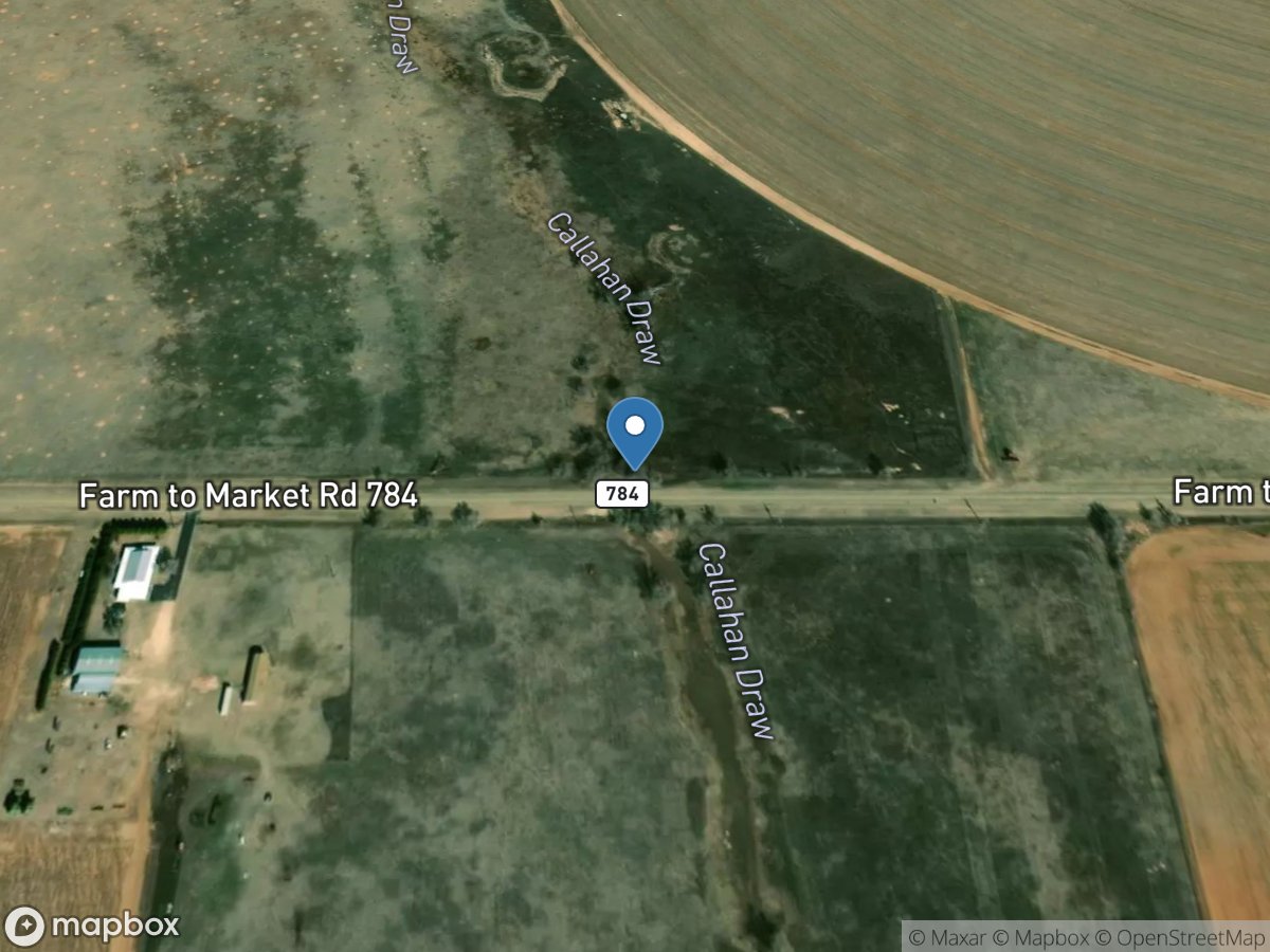 Callahan Draw near Lockney, TX location