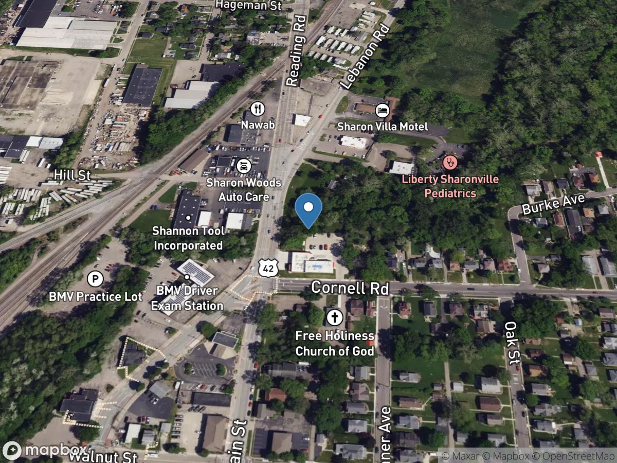 Sharon Creek at Sharonville OH location