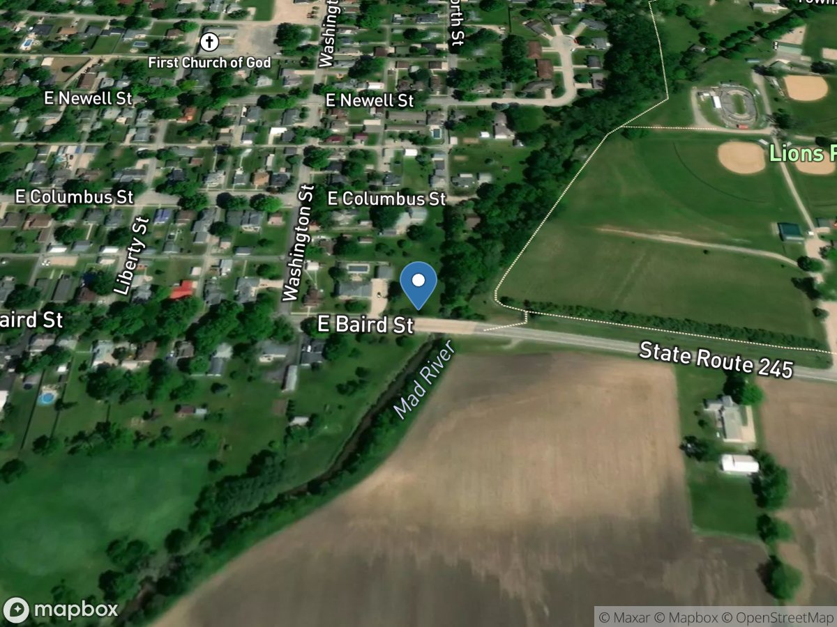 Mad River at West Liberty OH - 03266560 location