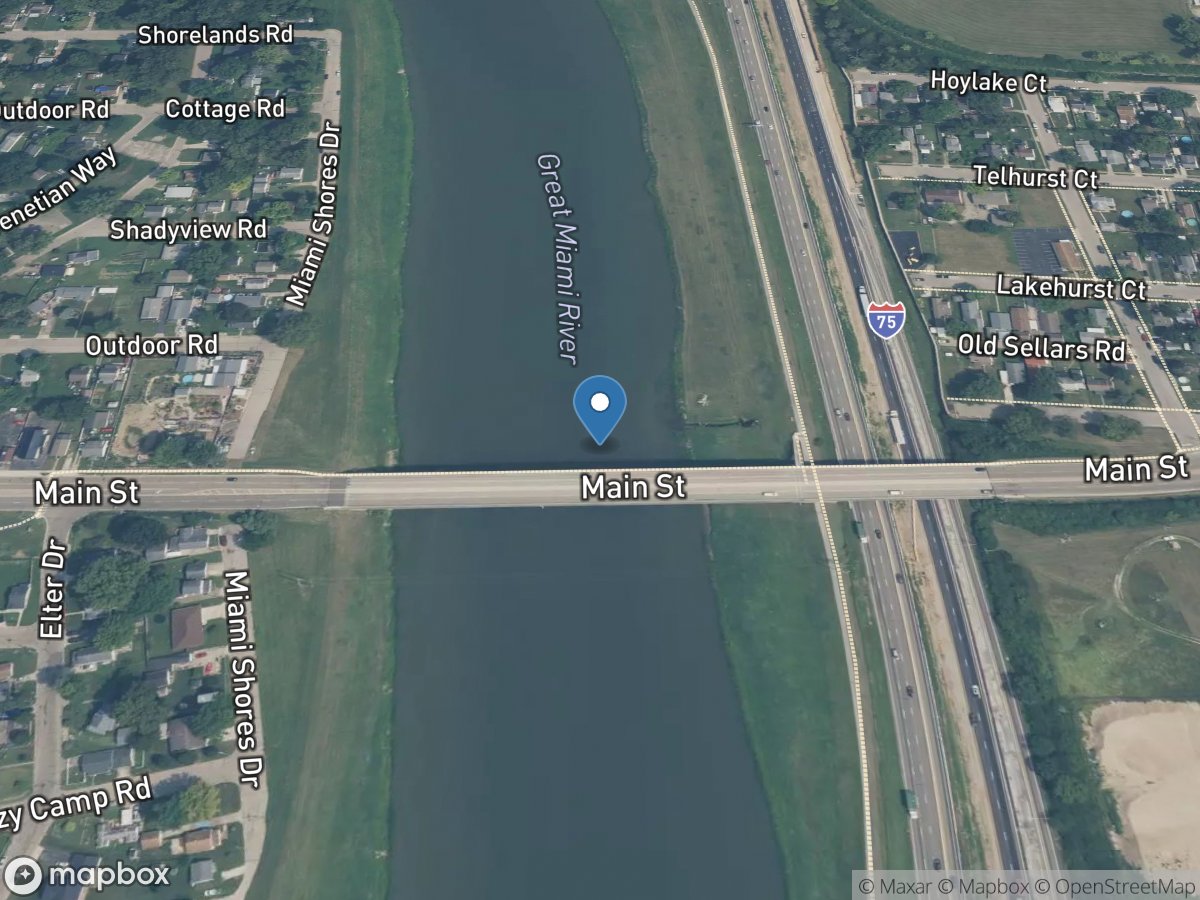 G Miami River at Sellars Road at West Carrollton OH location