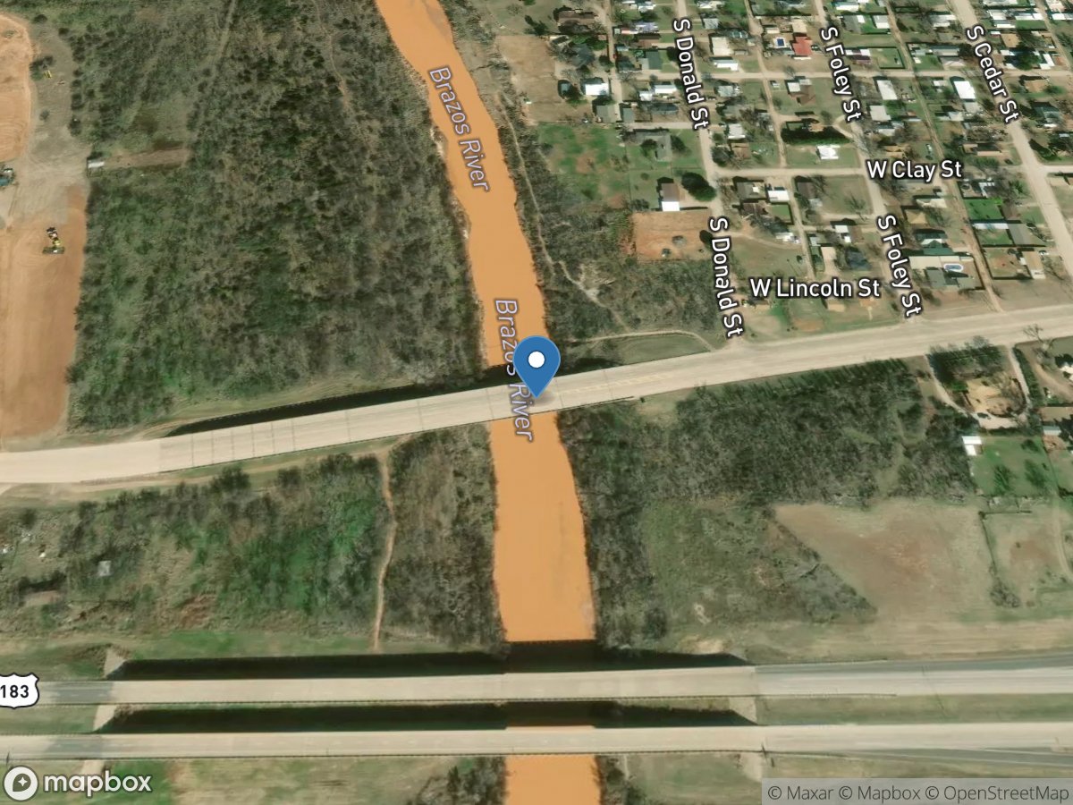 Brazos Rv at Seymour, TX location