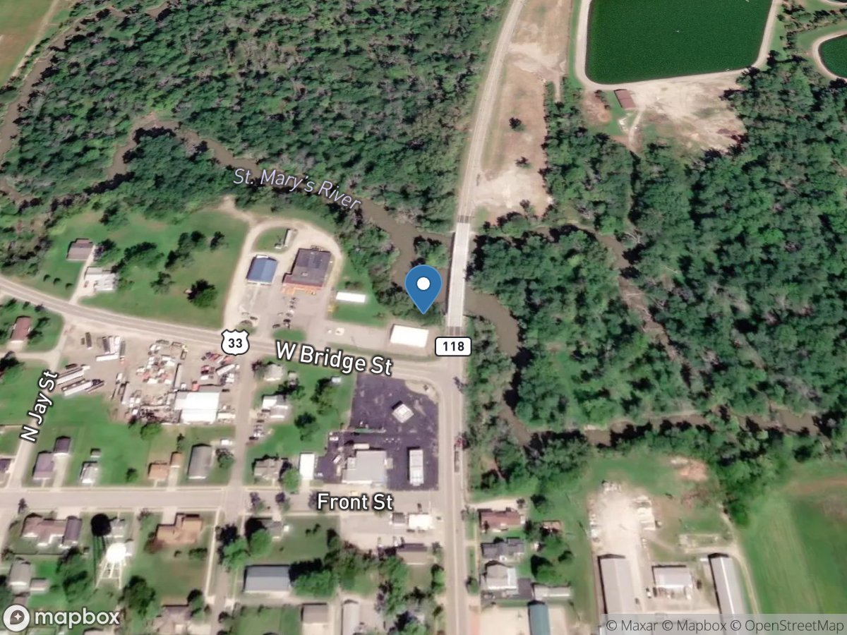 St. Marys River at Rockford OH location