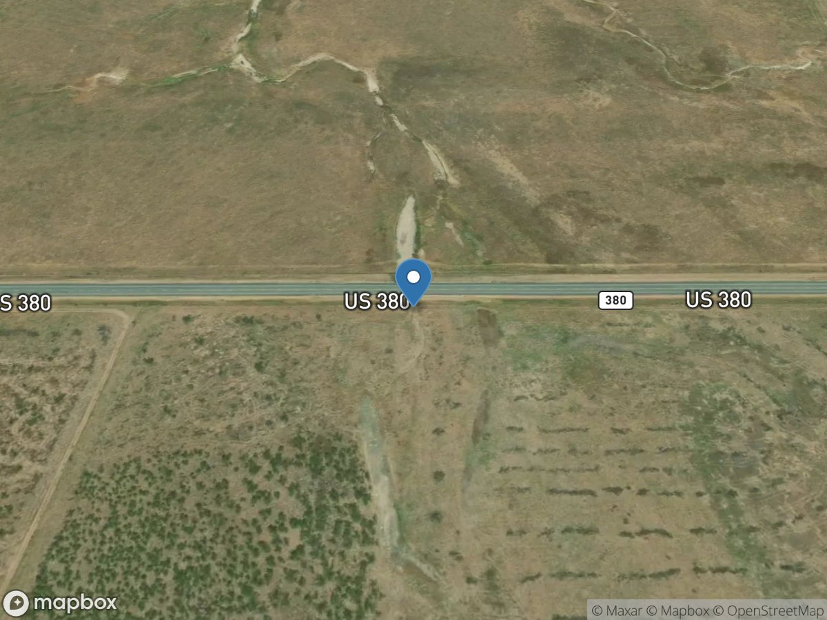 N Elm Creek near Throckmorton, TX location