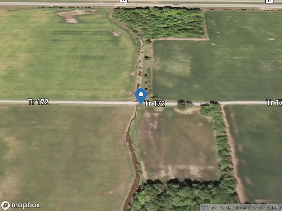 Lye Creek above Findlay OH location