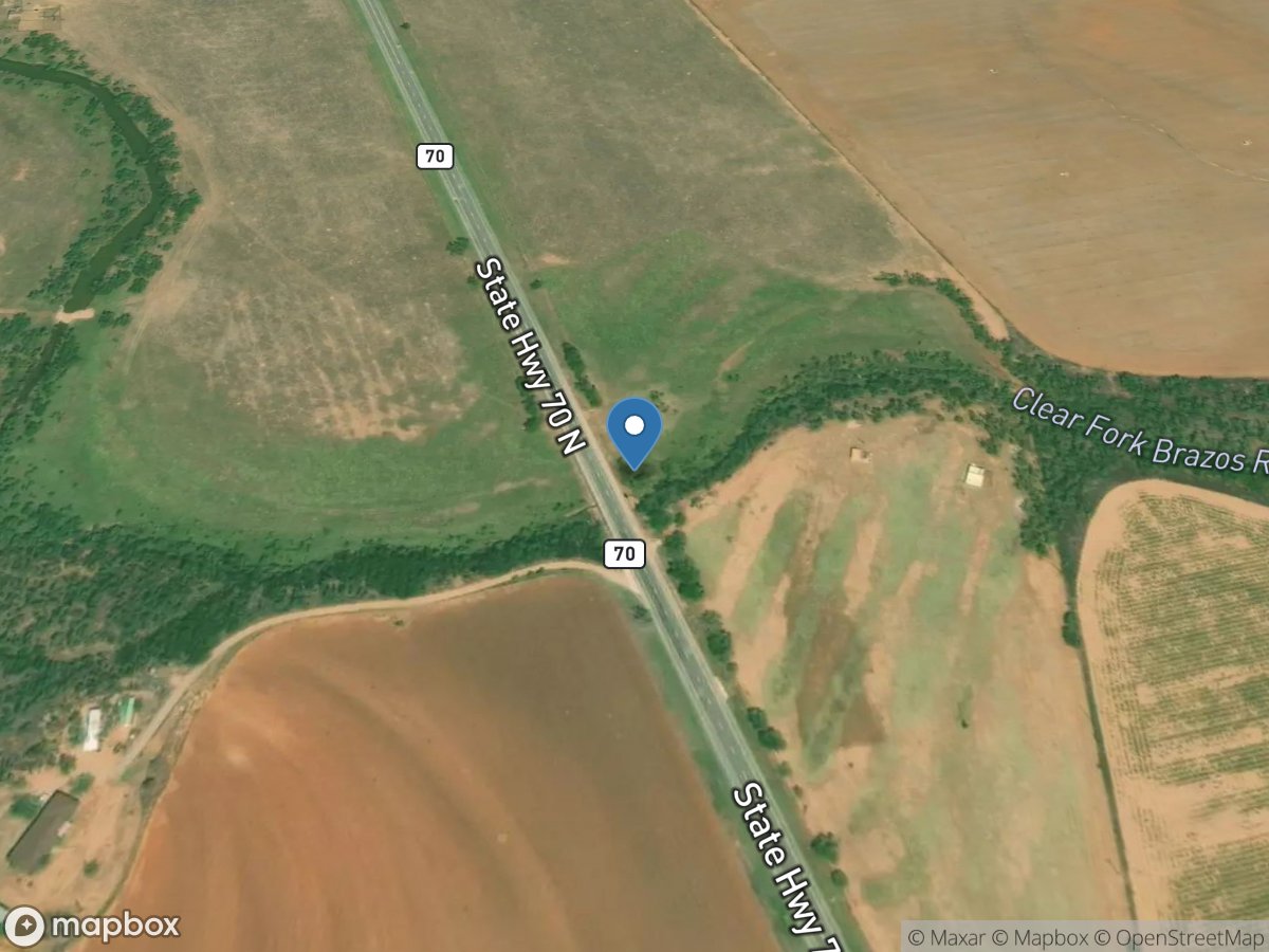 Clear Fork Brazos Rv near Roby, TX location