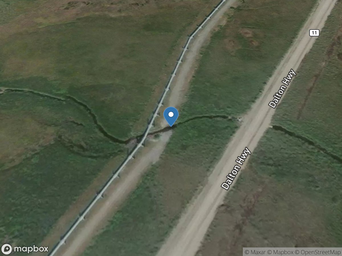 Arthur Creek near Pump Station 3 AK location