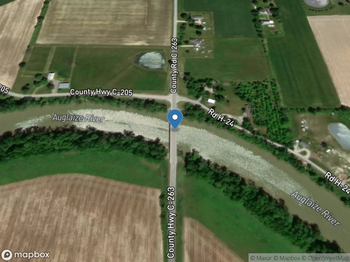 Auglaize River near Dupont OH location