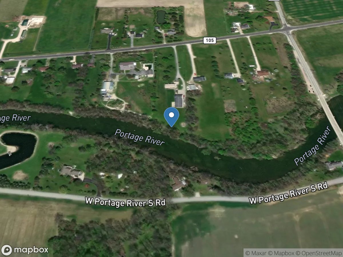 Portage River near Elmore OH location