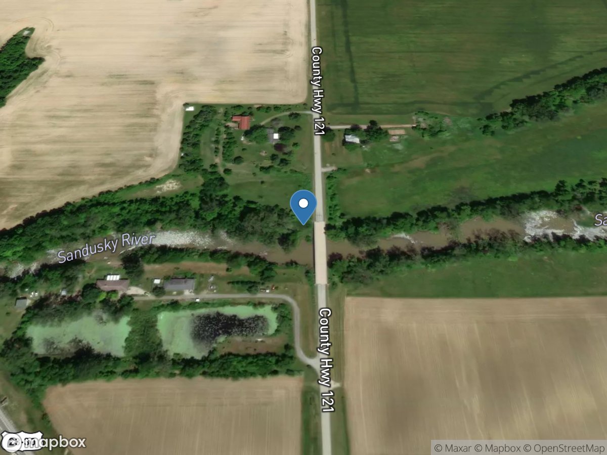 Sandusky River near Upper Sandusky OH location