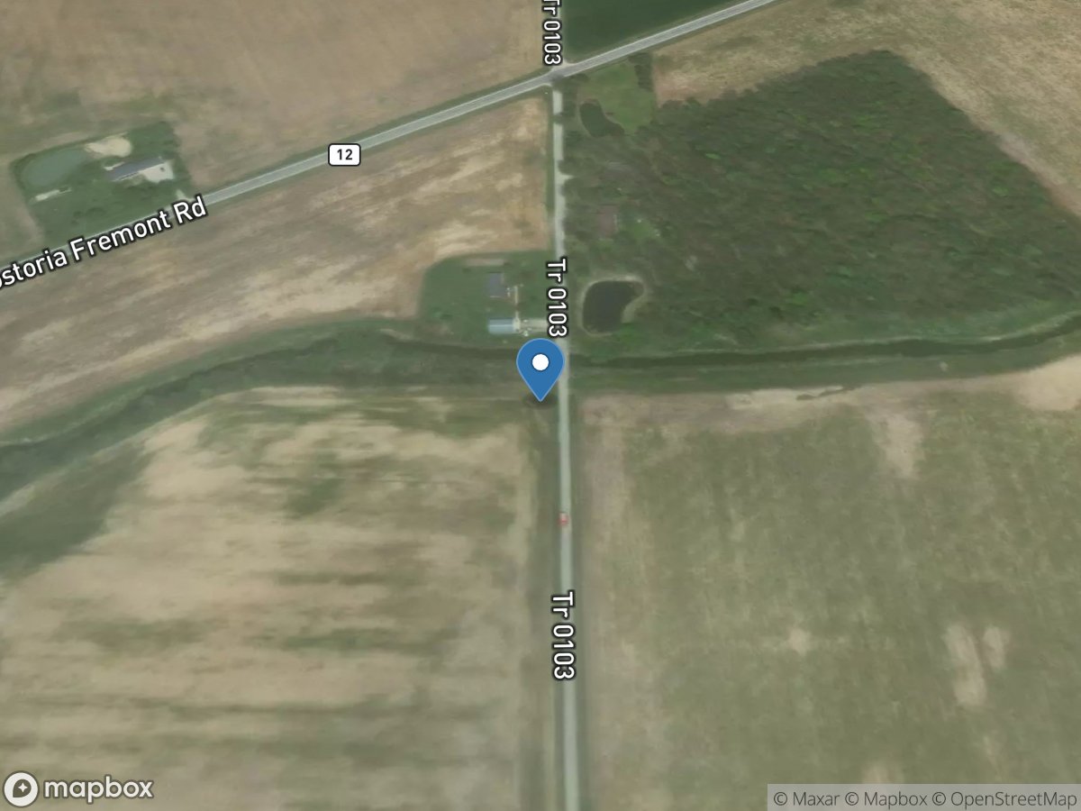 Wolf Creek near Kansas OH location