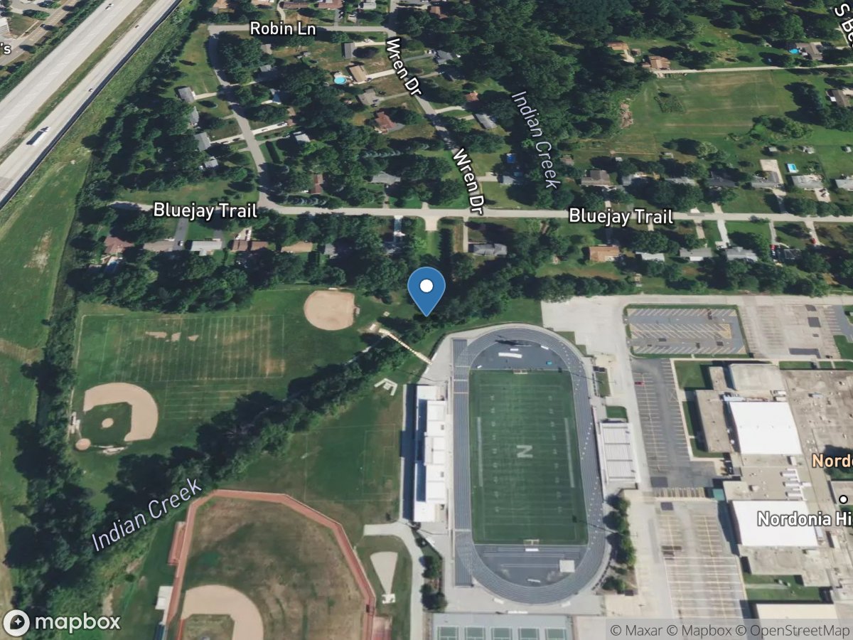 Indian Creek near Macedonia OH location