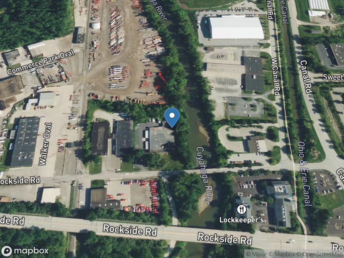 Cuyahoga River at Independence OH location