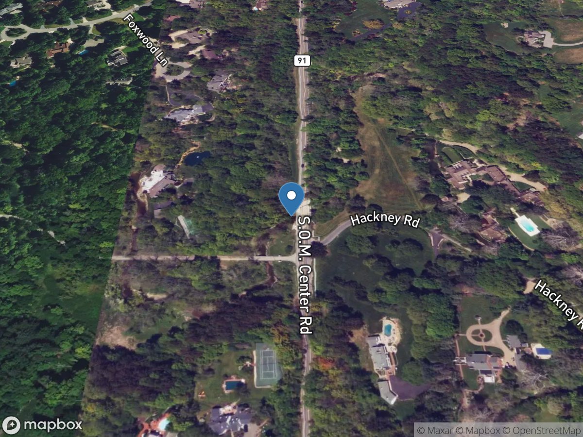 Unnamed tributary to Chagrin River at Pepper Pike OH location