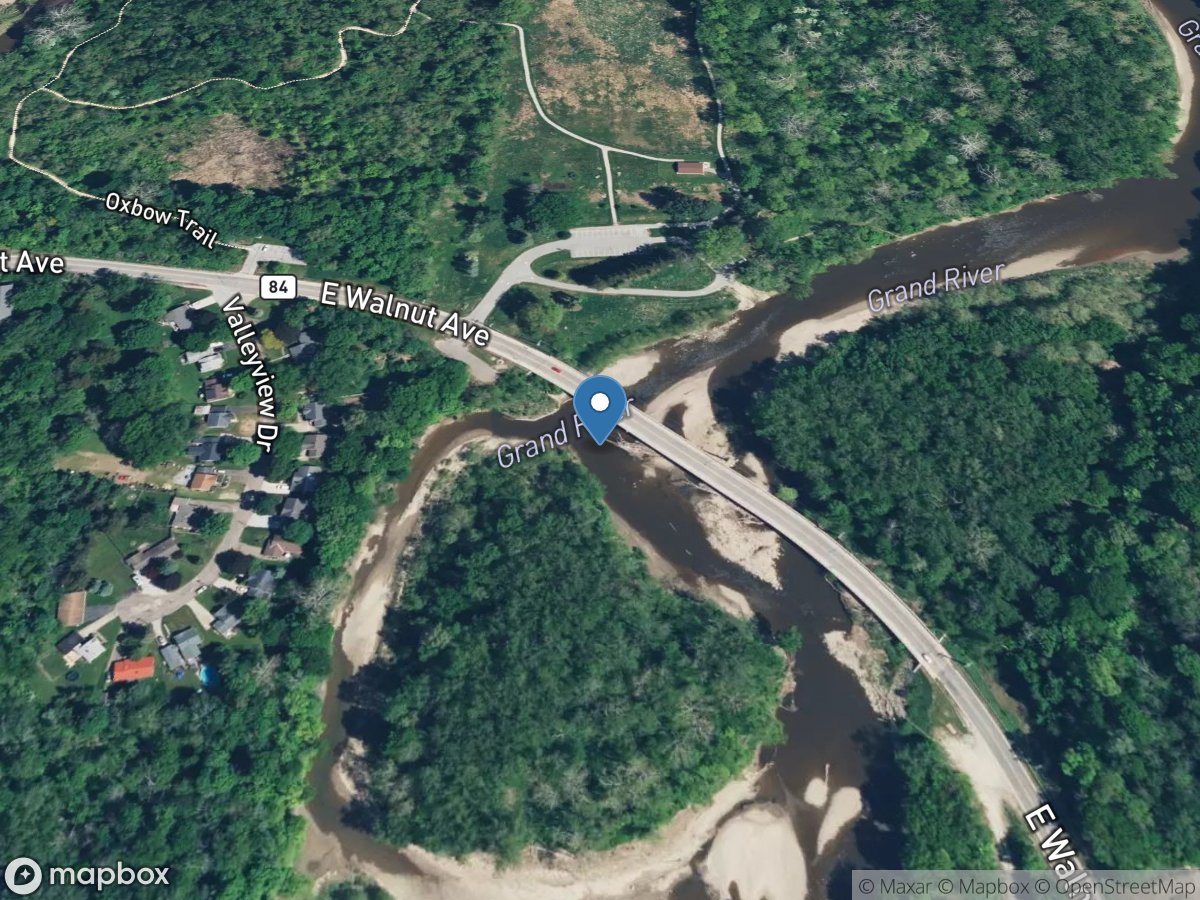 Grand River near Painesville OH location