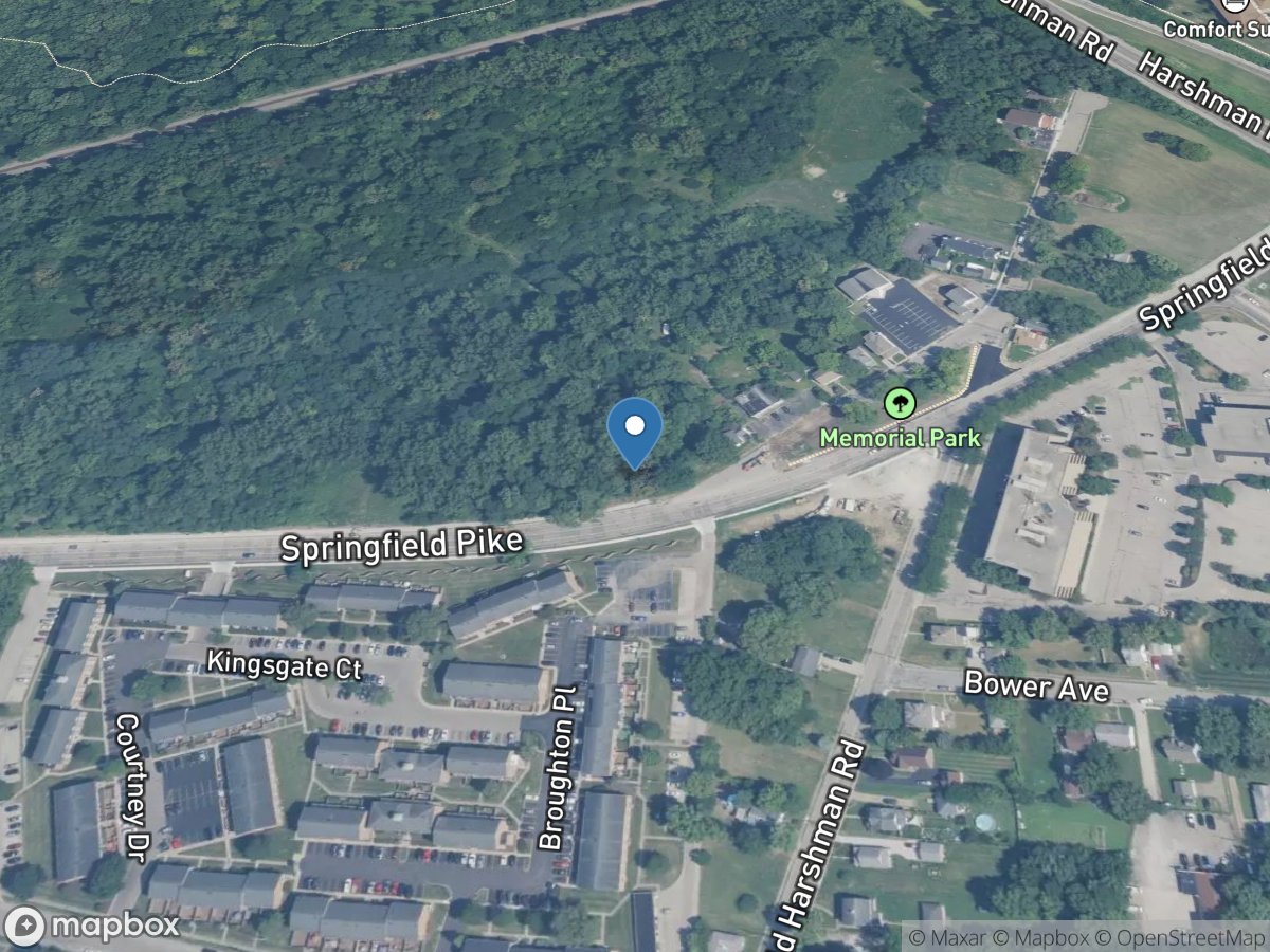 Outfall 1 channel near Springfield St near Dayton OH location