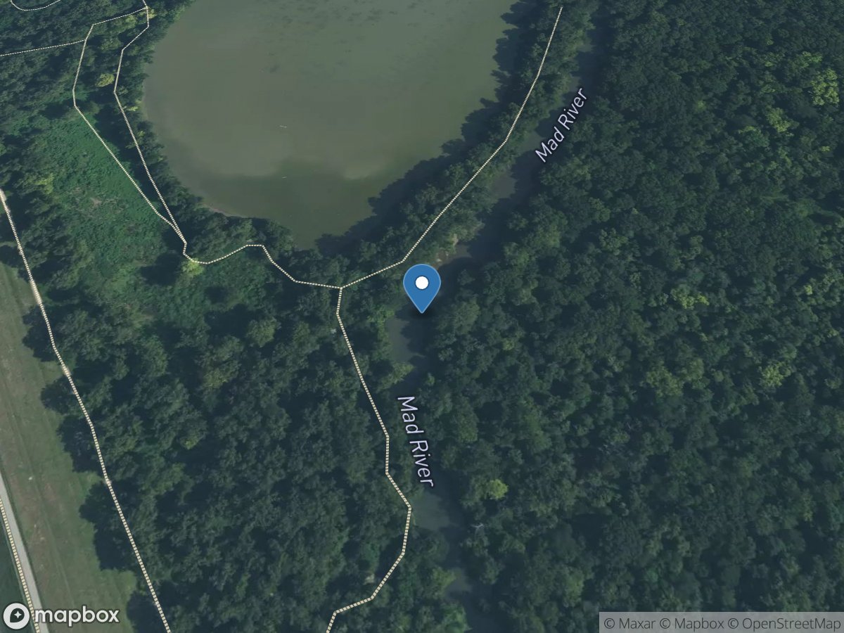 Mad River above Hebble Creek near Fairborn OH location