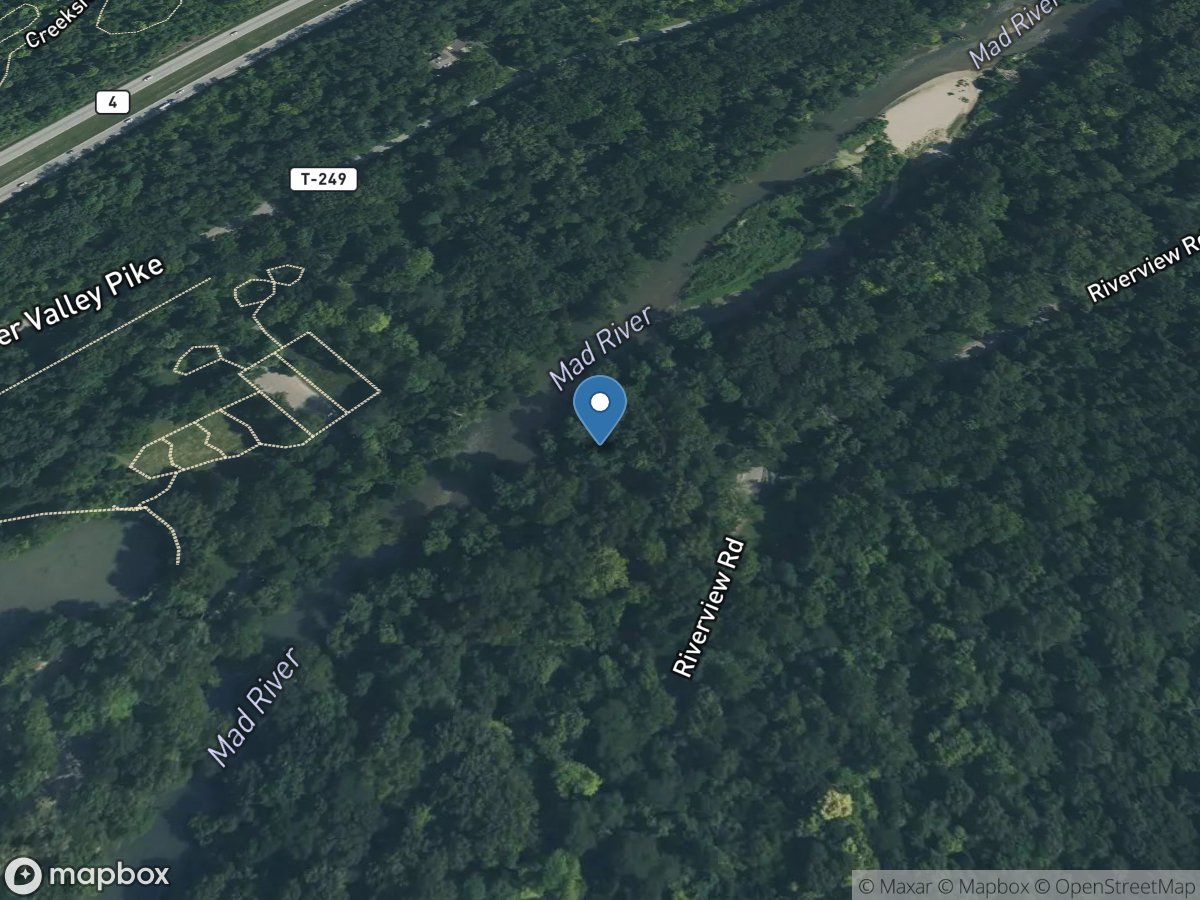 Unnamed Tributary west of Bayou Road near Fairborn OH location