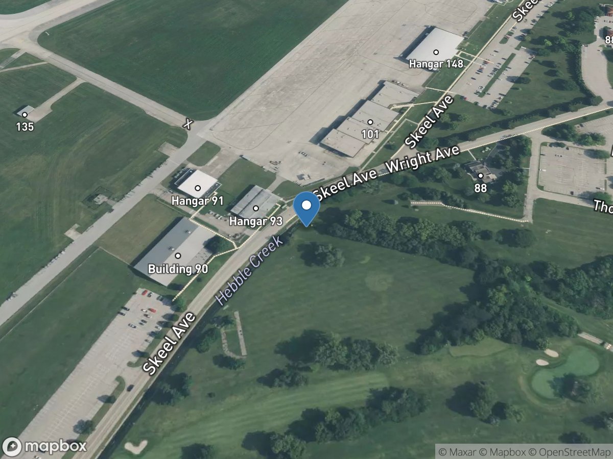 Outfall13 trib to Hebble Crk at Skeel Avenue WPAFB OH location