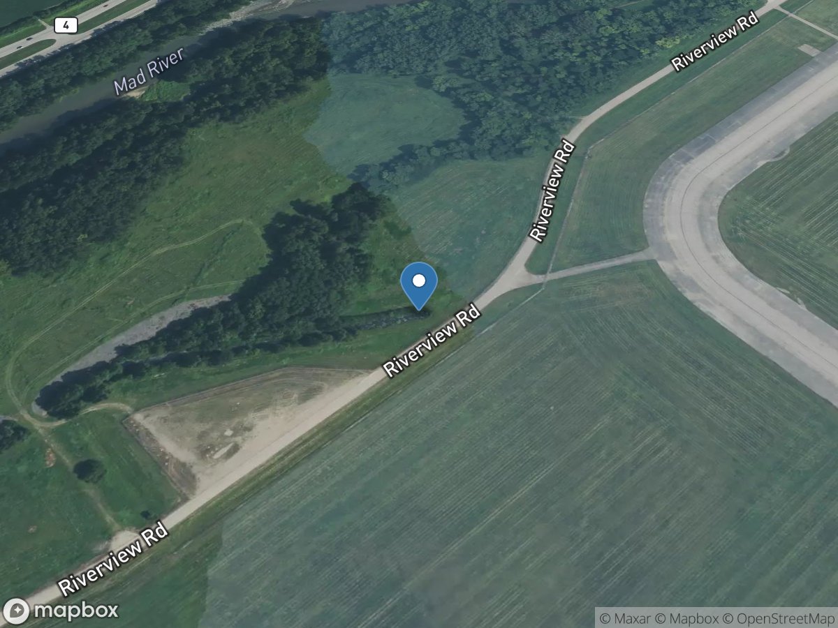 Unnamed ditch at Riverview Road WPAFB OH location