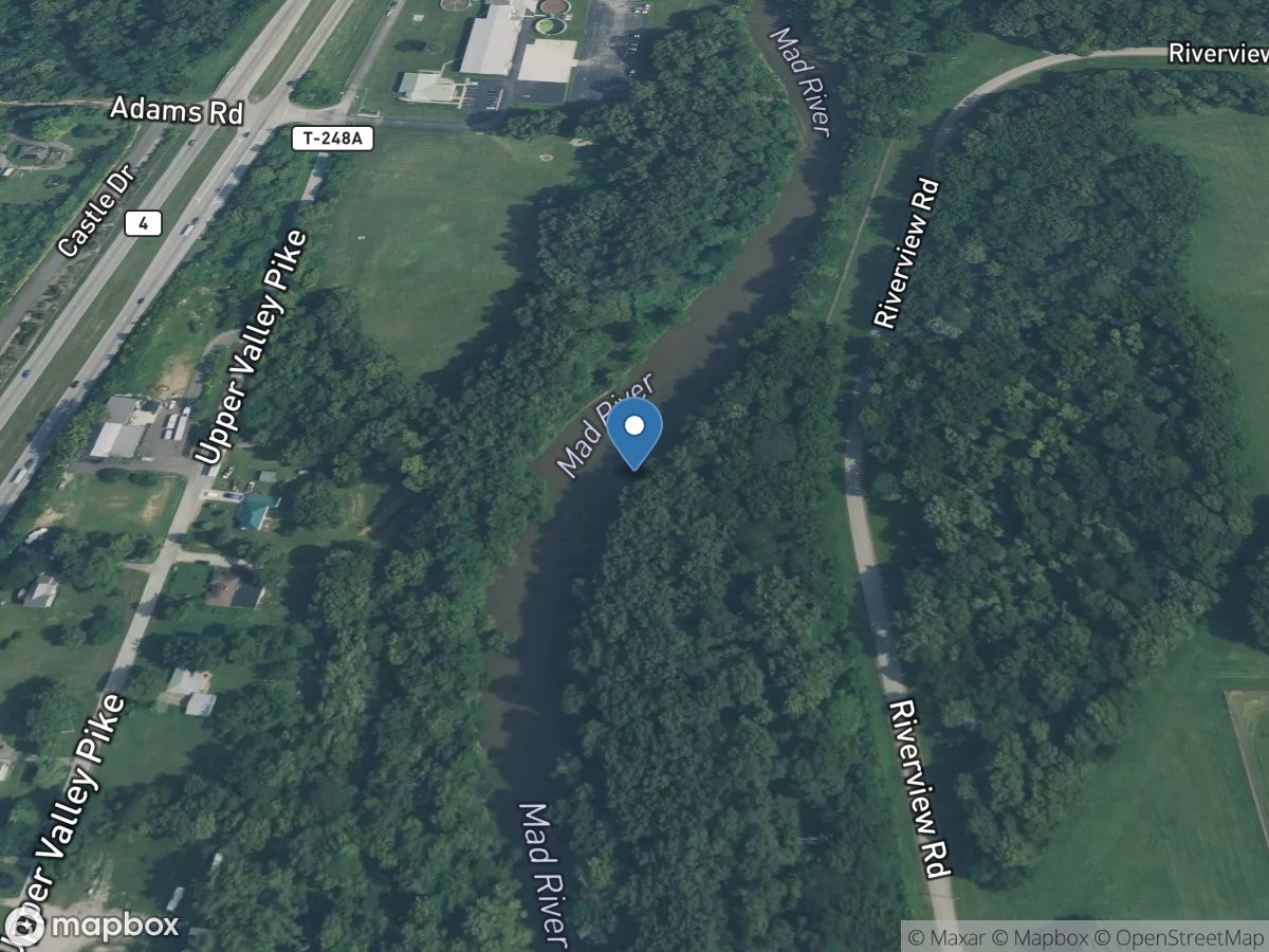 Mad River below Fairborn WRC near Fairborn OH location