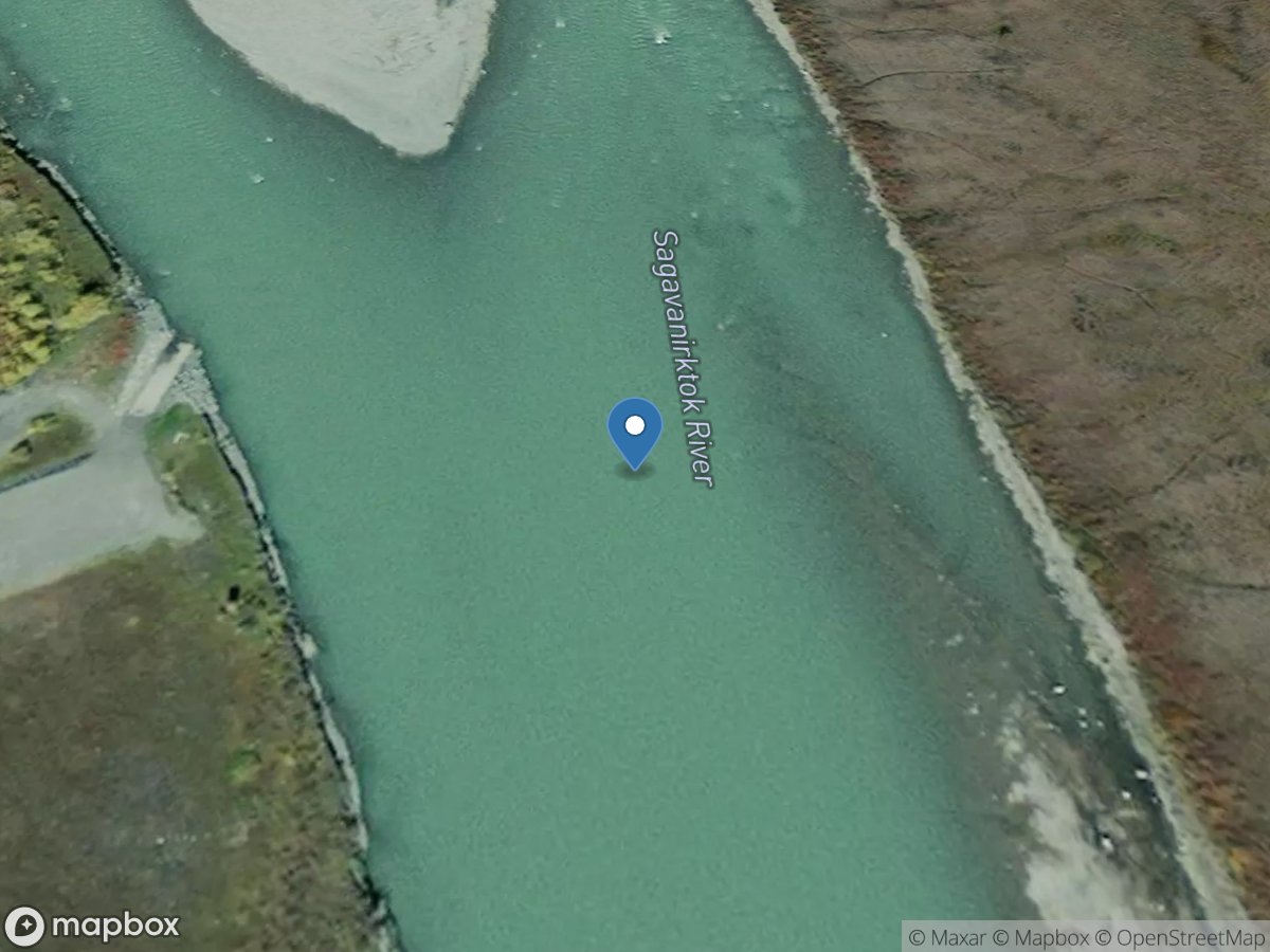 Sagavanirktok River near Pump Sta 3 AK location