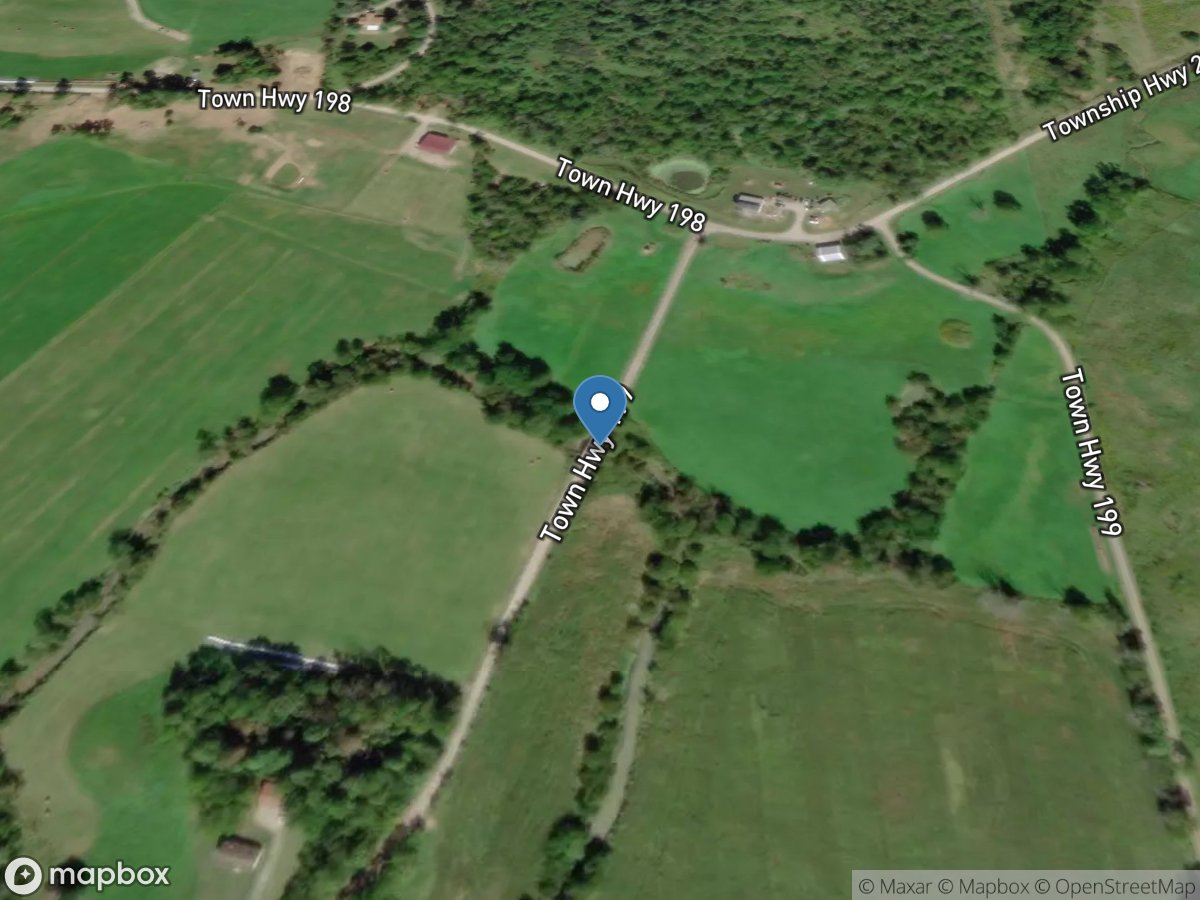 South Fork at TR199 above Senecaville Lake OH location