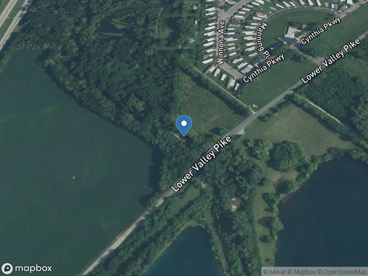 Mud Creek at Valley Pike location