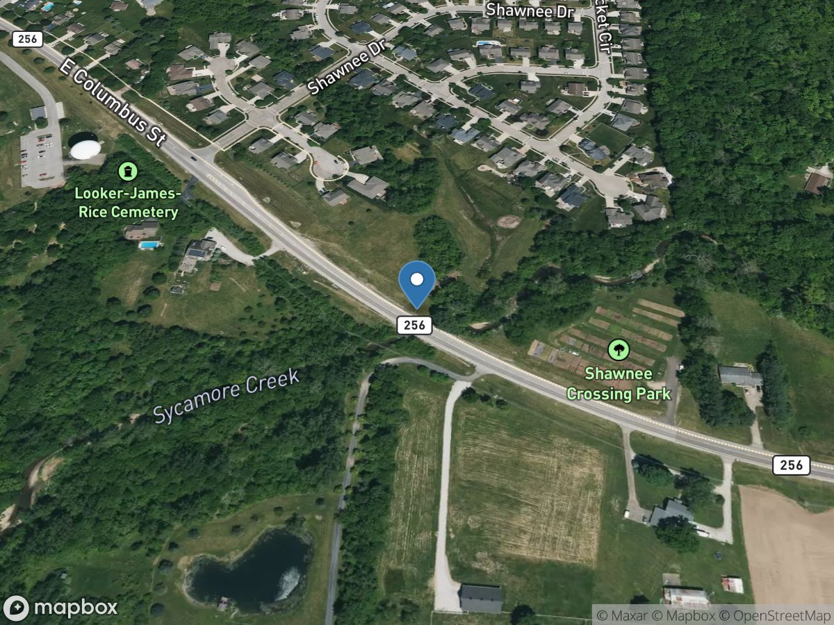 Sycamore Creek below Pickerington OH location