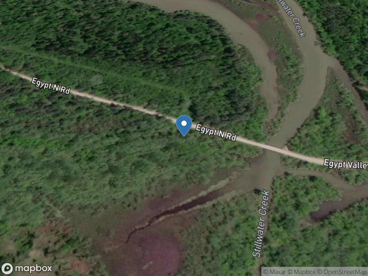 Robinson Run above Piedmont Lake OH location