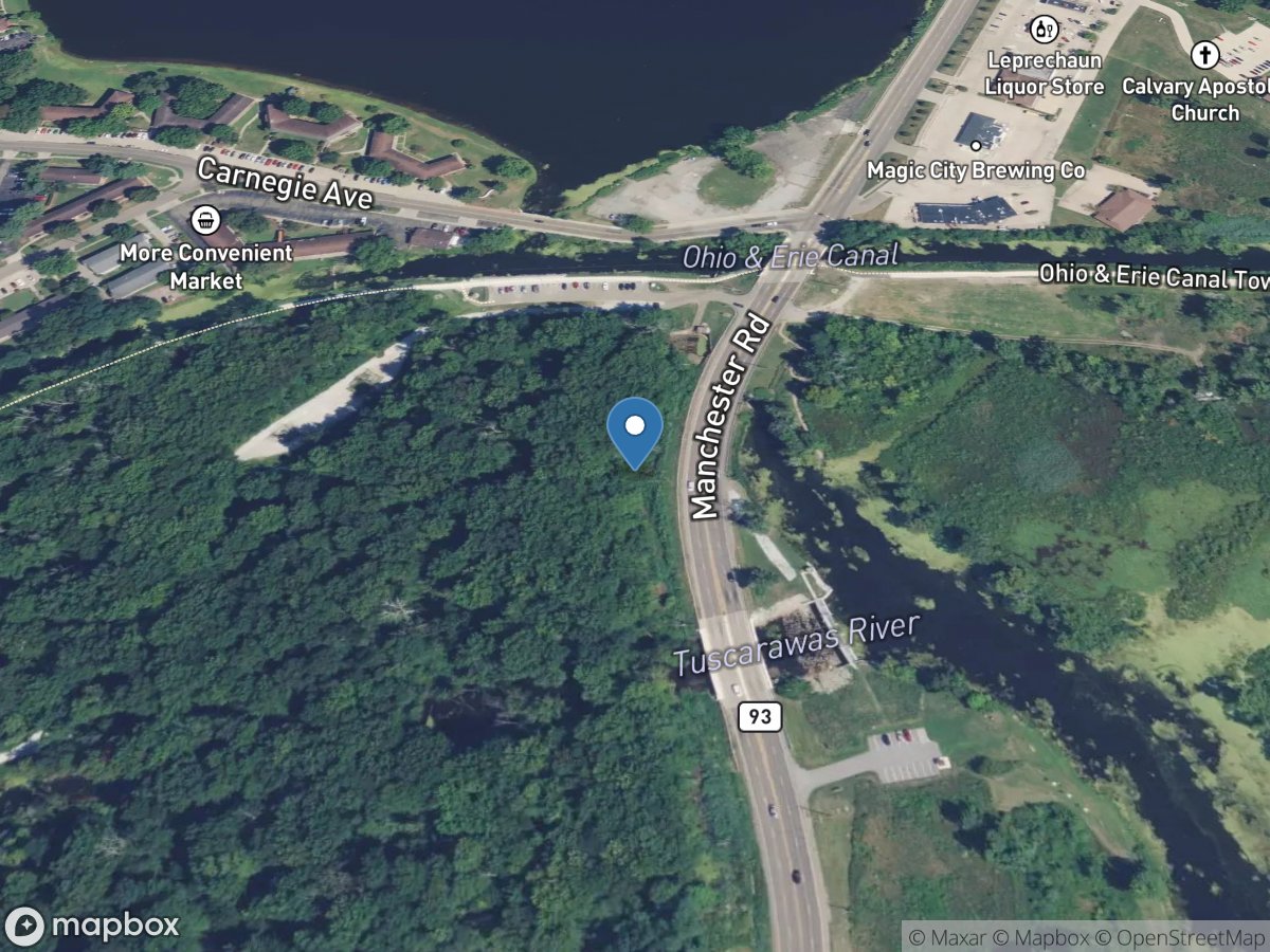 Long Lake Feeder O&E Canal OH location