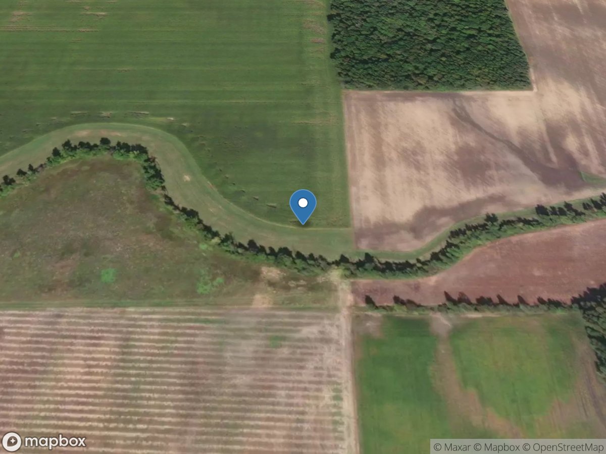 Outflow tile to bioreactor near Mark Center OH location