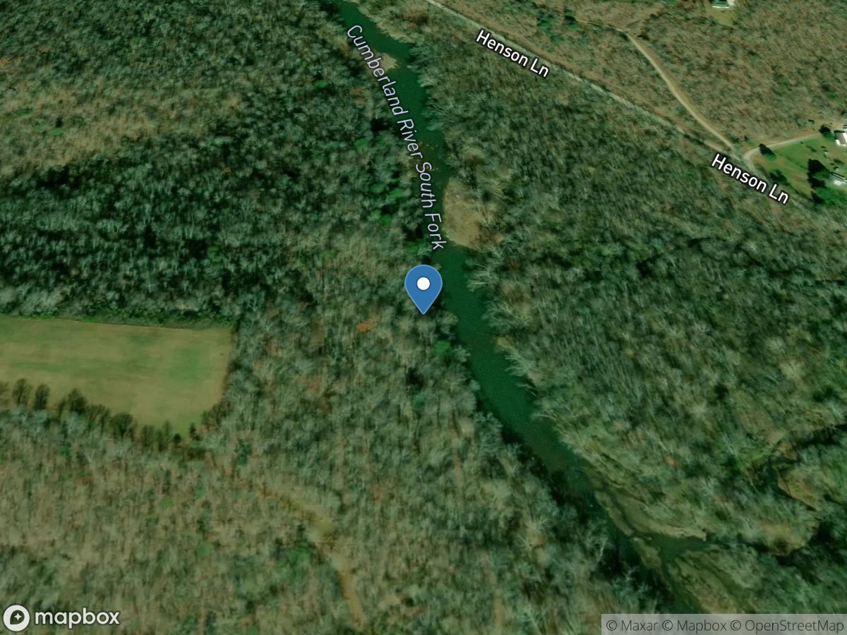 New River at New River, TN location