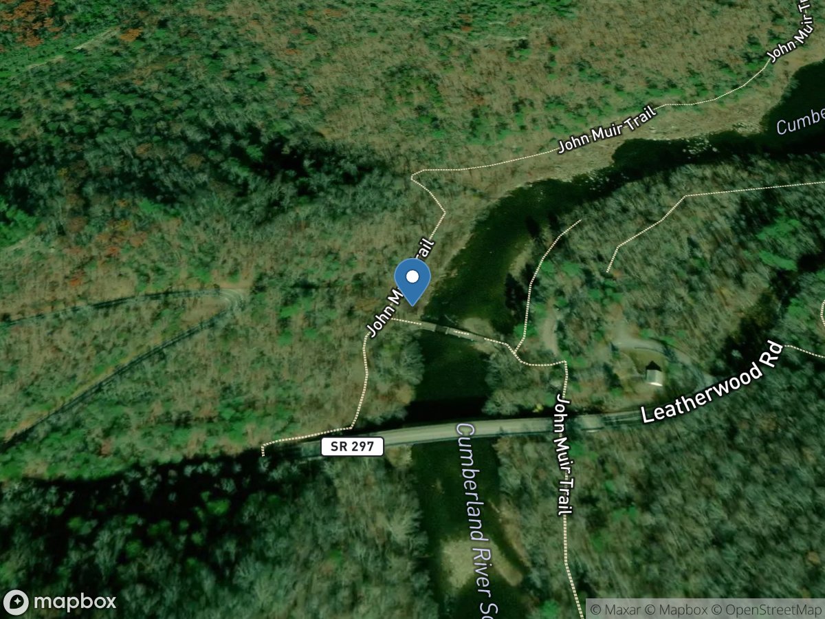 South Fork Cumberland River at Leatherwood Ford, TN location