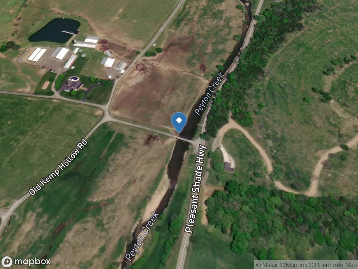 Peyton Creek near Monoville, TN location
