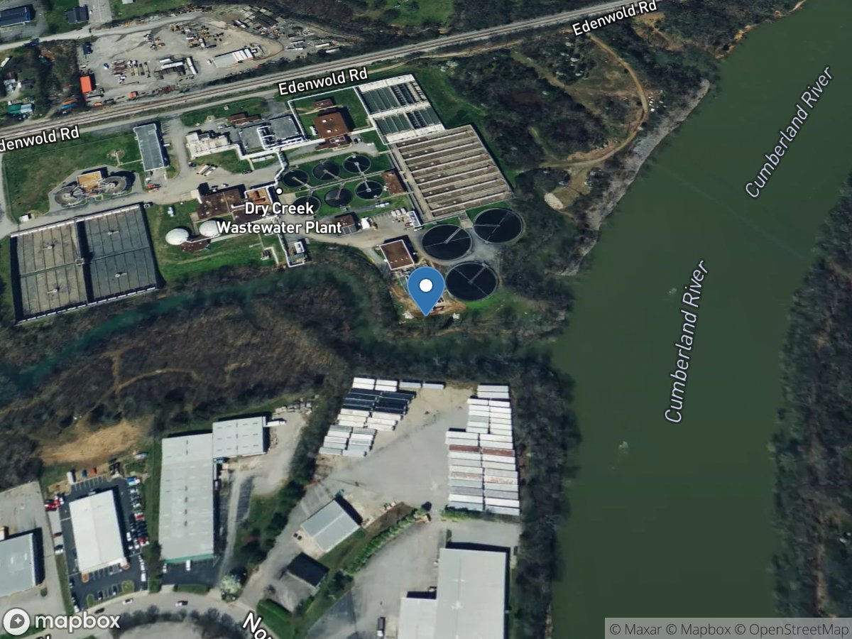 Cumberland River at Edenwold, TN location