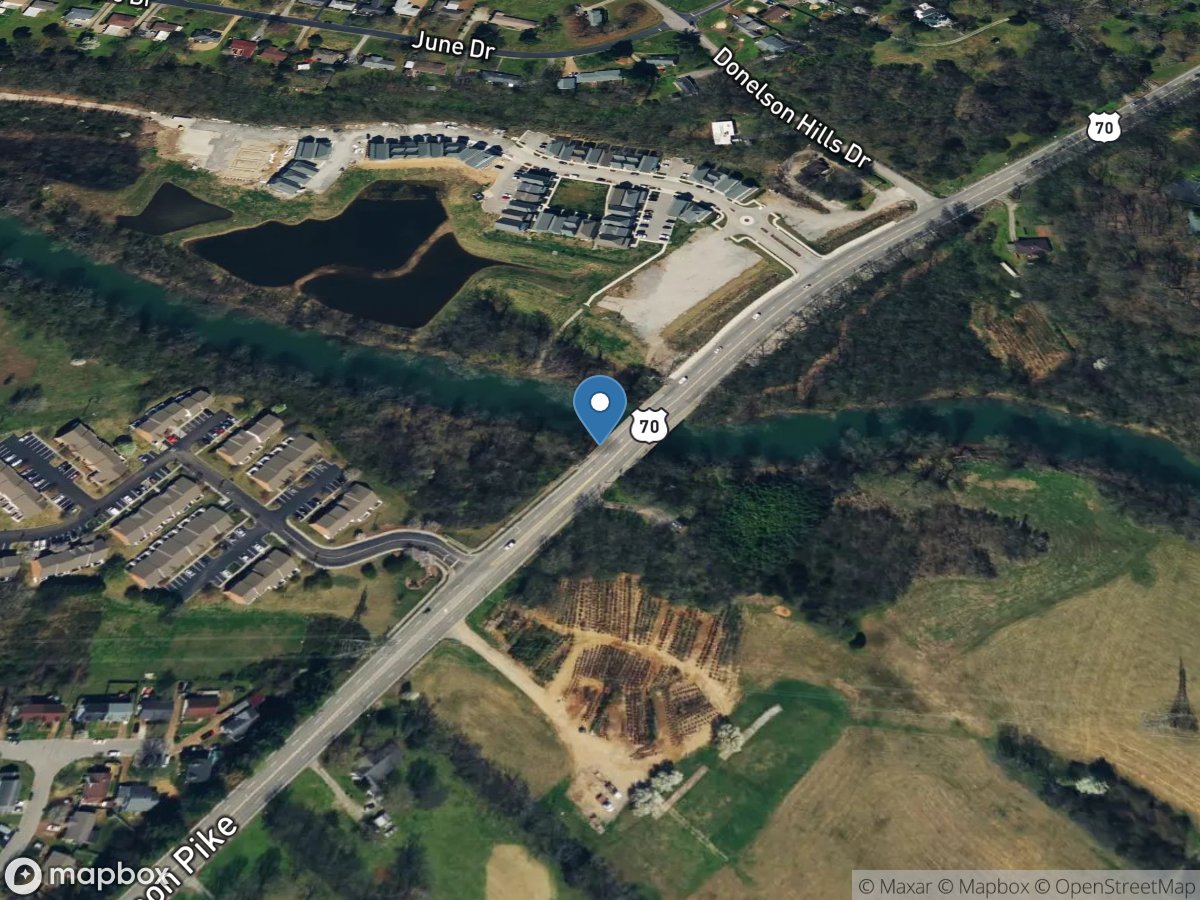 Mill Creek at Lebanon Road at Nashville, TN location