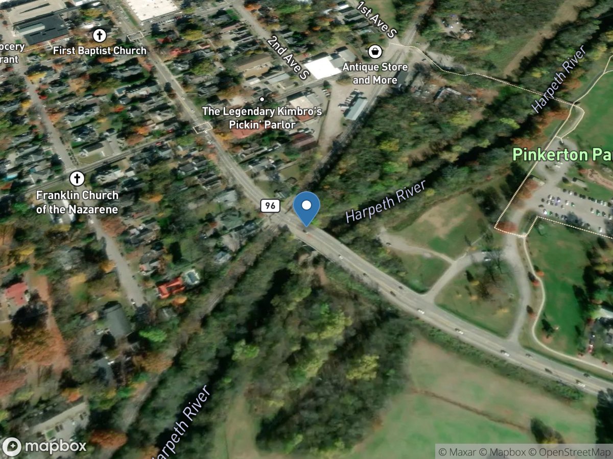 Harpeth River at Franklin, TN location