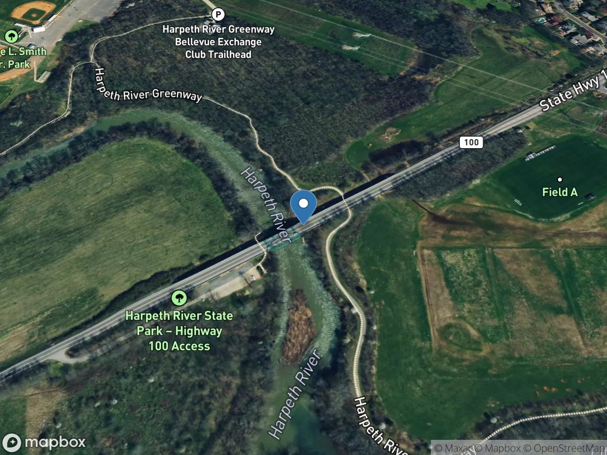 Harpeth River at Bellevue, TN location