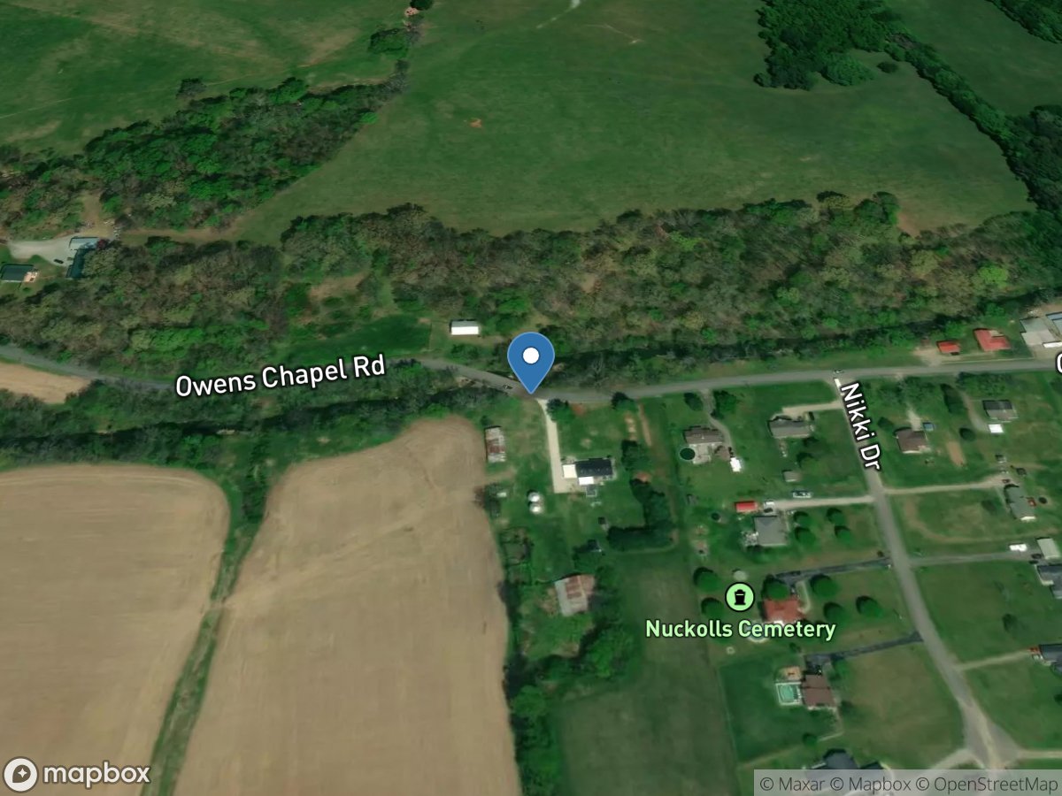 Beaver DAM Creek above Springfield, TN location