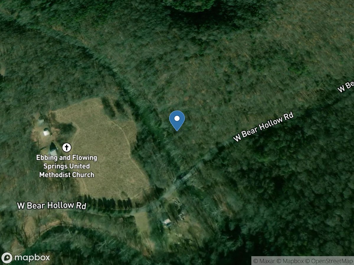 Big Creek near Rogersville, TN location