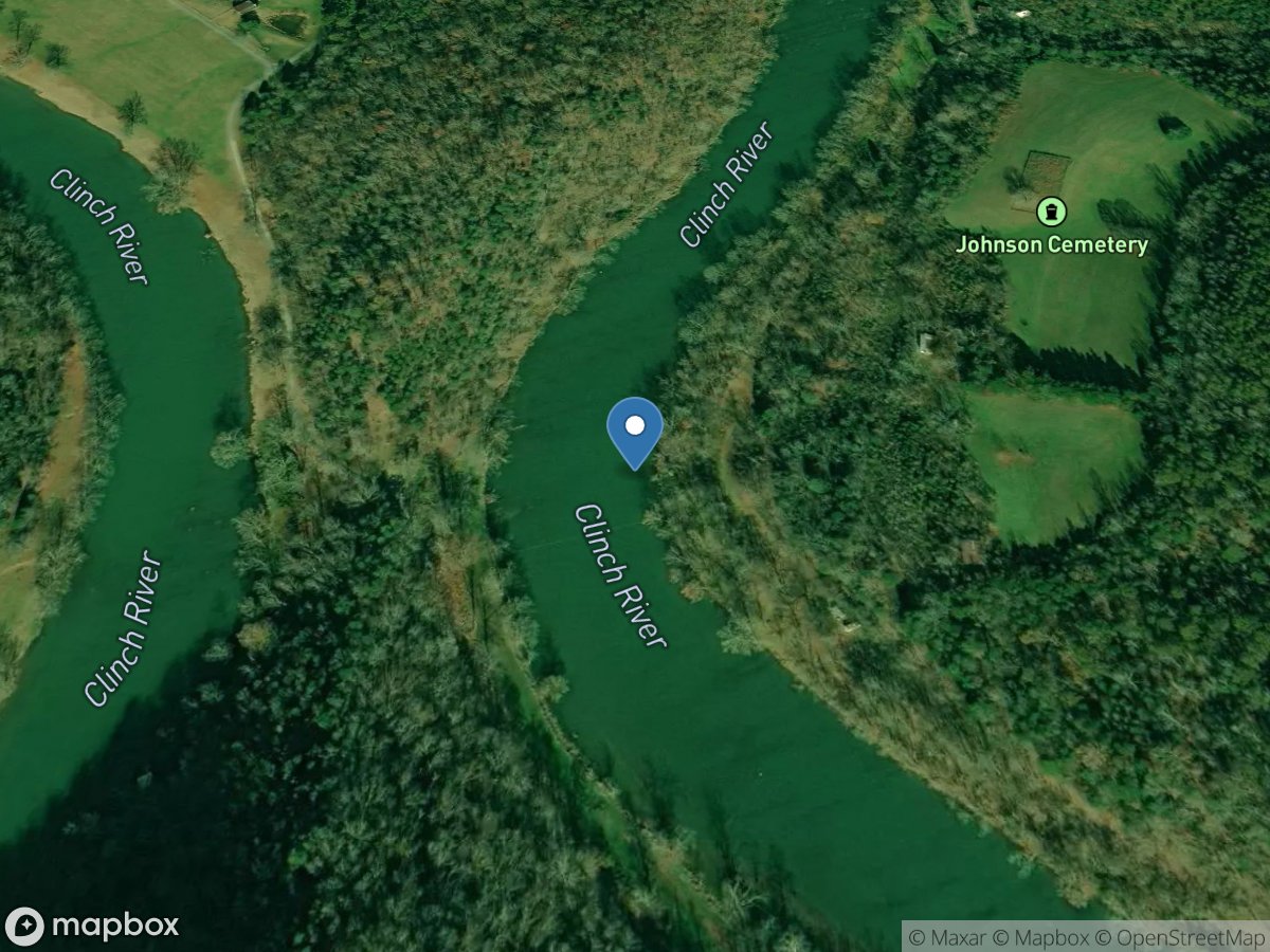 Clinch River above Tazewell, TN location