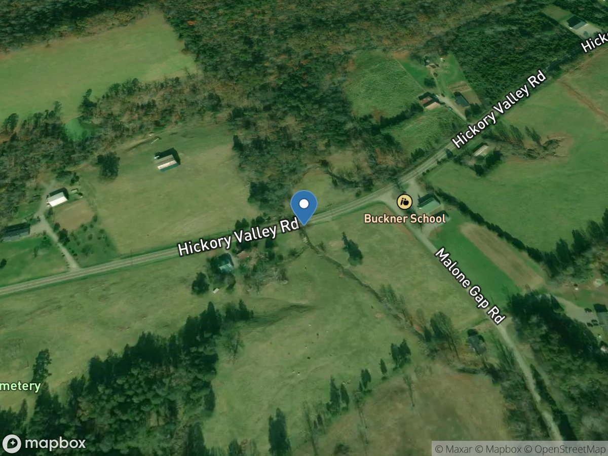 Crooked Creek near Maynardville, TN location