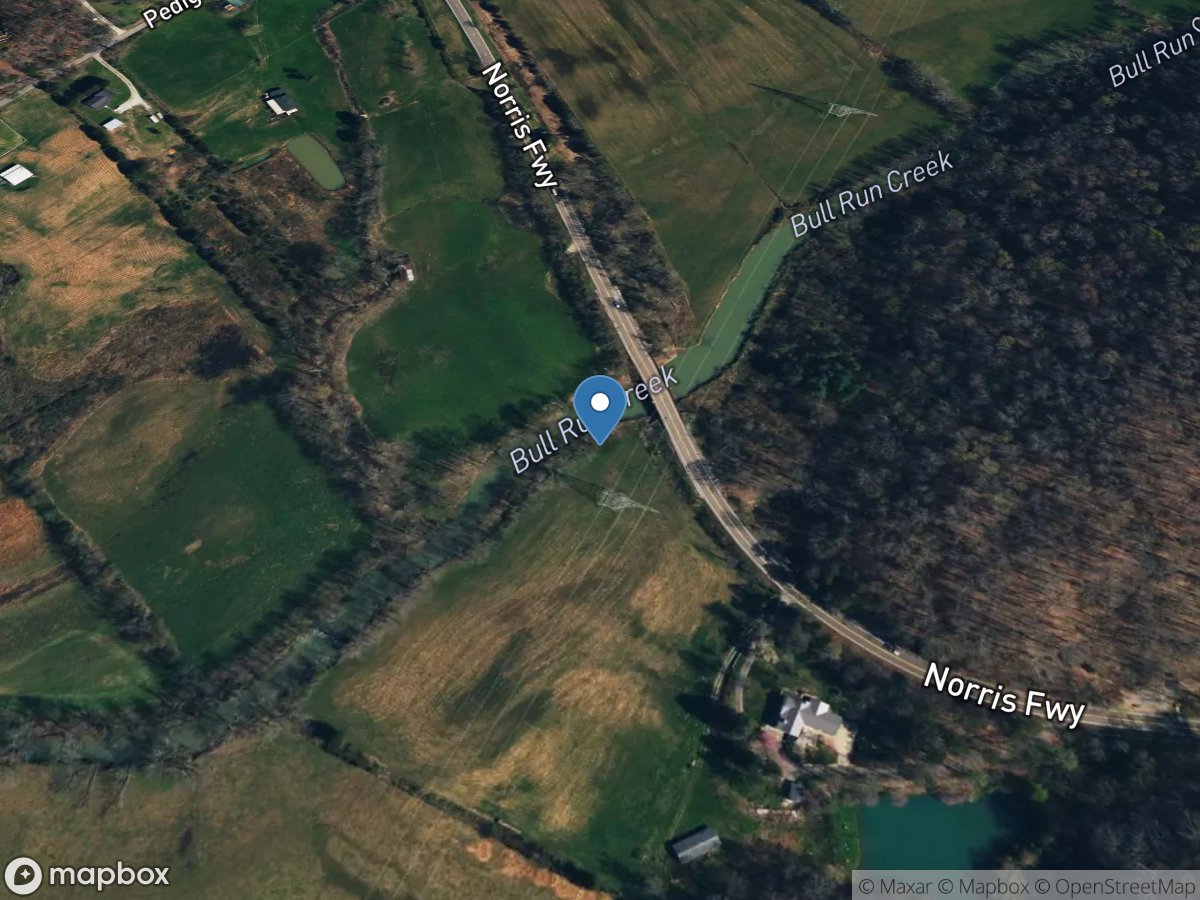 Bullrun Creek near Halls Crossroads, TN location