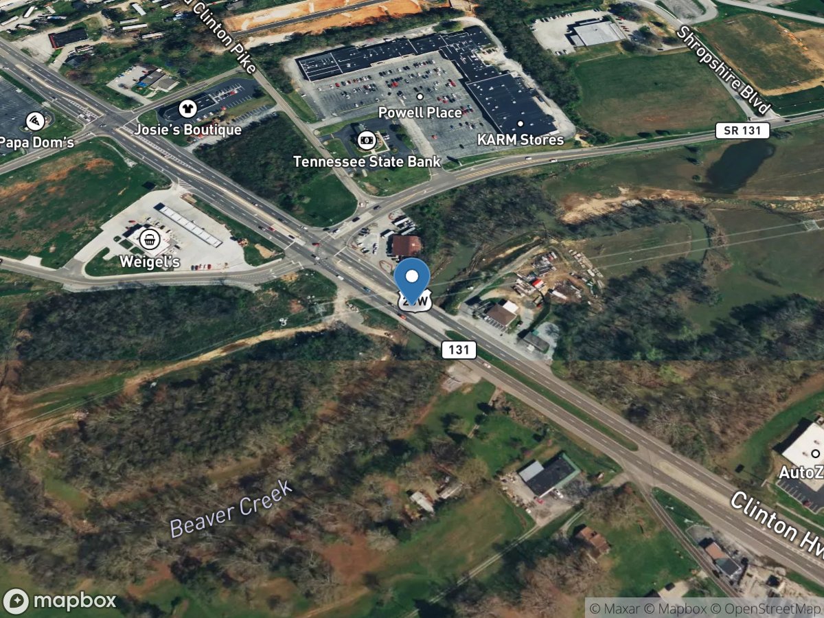 Beaver Creek near Powell Tenn location