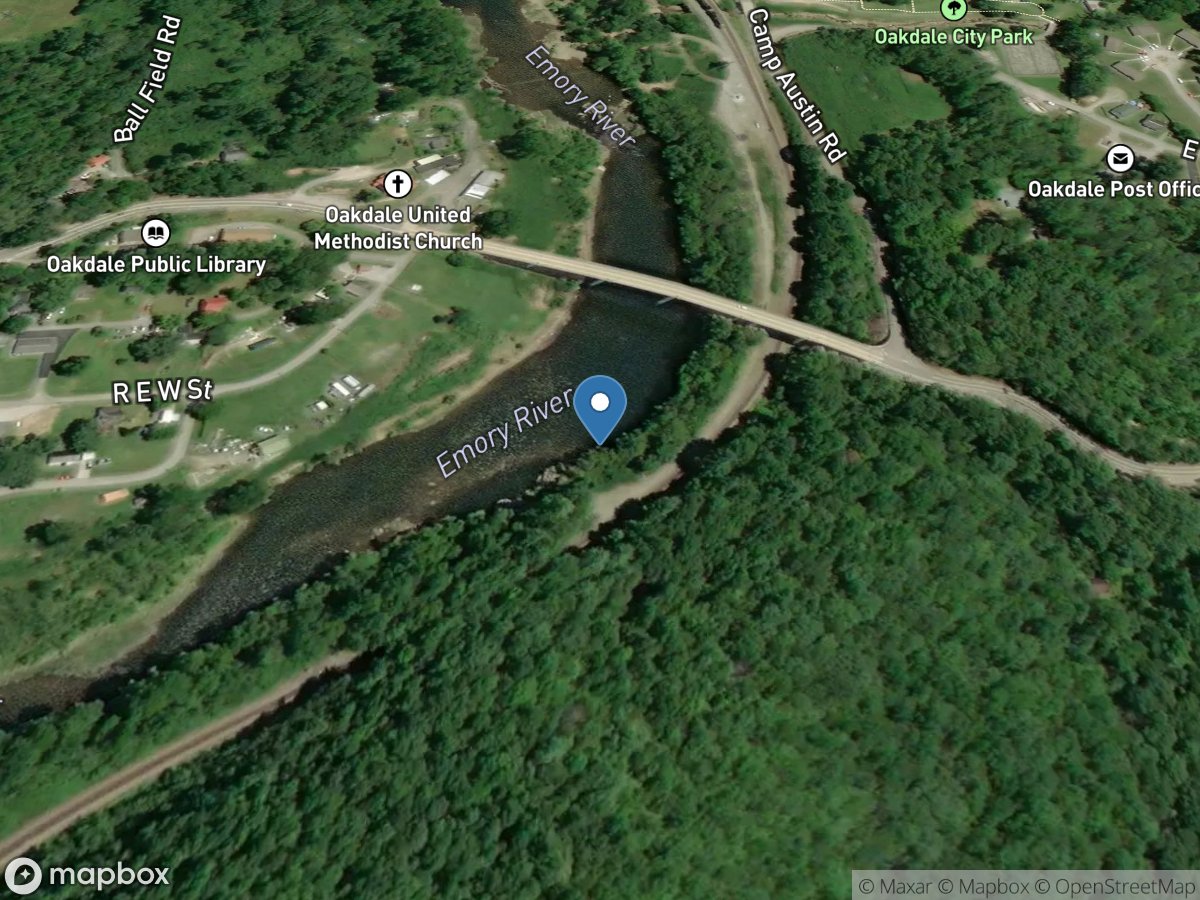 Emory River at Oakdale, TN location