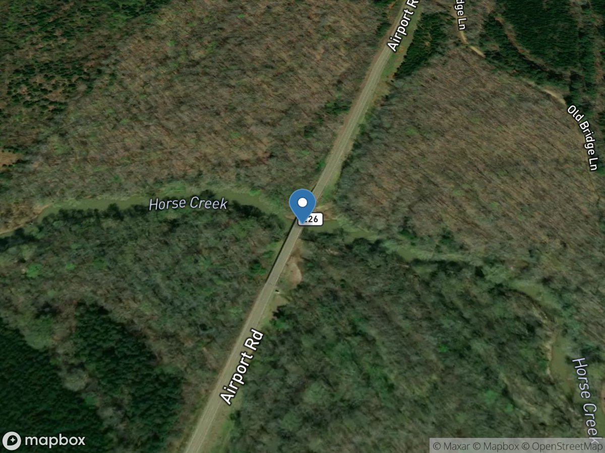 Horse Creek near Savannah, TN (tva) location