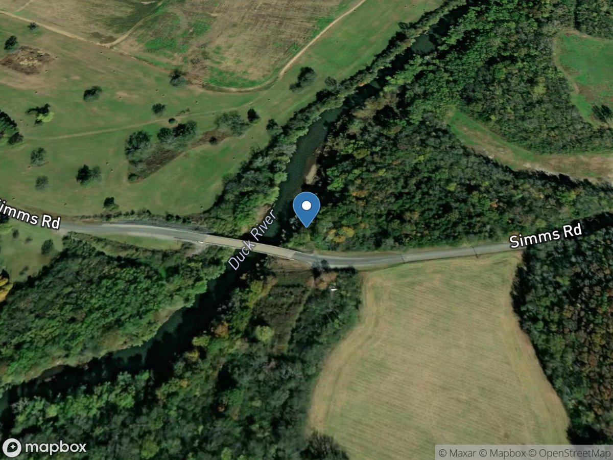 Duck River near Shelbyville, TN location