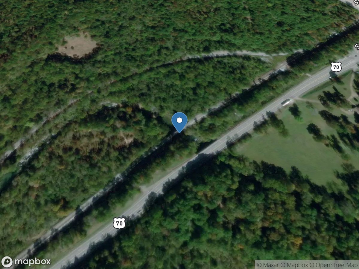 Trace Creek above Denver, TN location