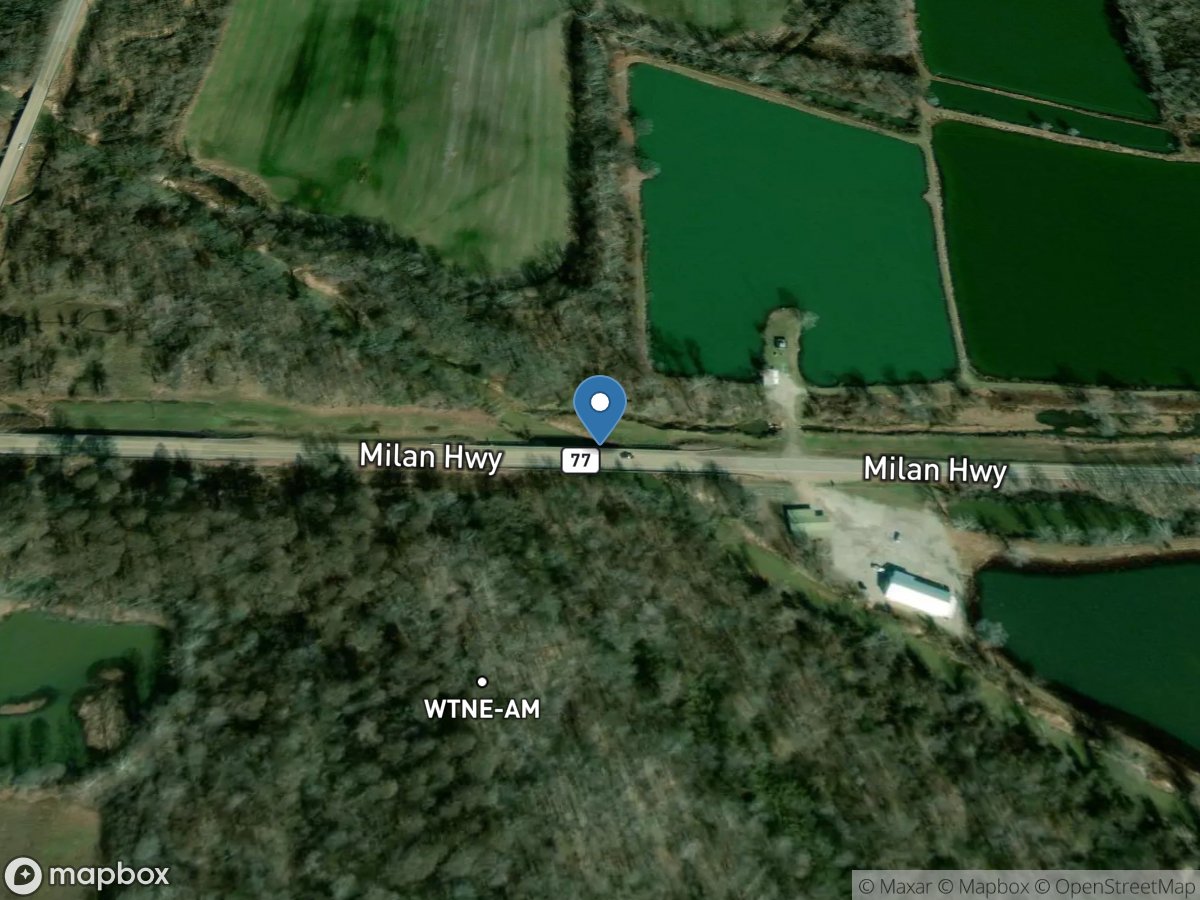 North Fork Forked Deer River at Trenton, TN location